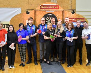 Jēkabpils Kauss 2022 šautriņmešanā, 16.-17.04.2022.