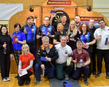 Jēkabpils Kauss 2022 šautriņmešanā, 16.-17.04.2022.