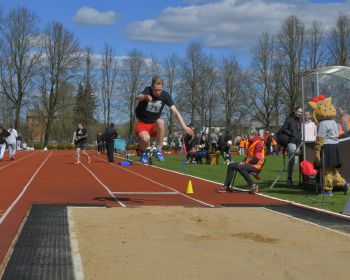 31. Jēkabpils novada atklātais čempionāts vieglatlētikā pieaugušajiem un U-16, 30.04.2022.