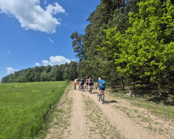 Velobrauciens apkārt Saukas ezeram, 23.05.2026.
