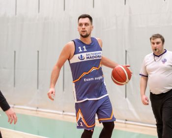 Jēkabpils novada atklātā čempionāta basketbolā pirmās spēles, 9.02.2025.