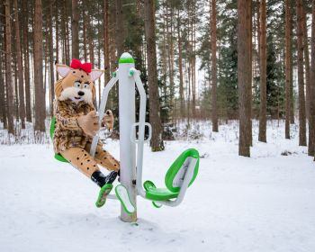 Lūsijas piedzīvojumi Jēkabpils Mežaparkā, 19.01.2021.