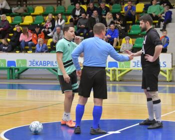 Jēkabpils novada čempionāts telpu futbolā, 7.01.2023.