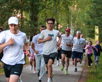 Saulgriežu skrējiens Jēkabpils Mežaparkā, 20.06.2025.