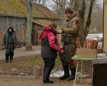 Zemledus makšķerēšanas sacensības Atašienē, 19.02.2023.