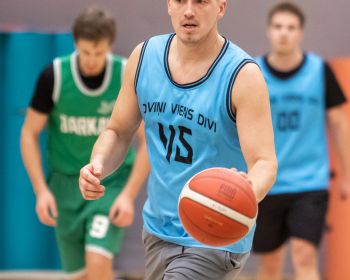 Jēkabpils novada atklātā čempionāta basketbolā pirmās spēles, 9.02.2025.