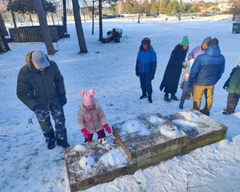 Ģimeņu sportiskais izaicinājums | Ziemas prieki Jēkabpils Mežaparkā, 9.02.2025.