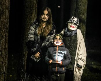 Brūnās dāmas mistērija Jēkabpils Mežaparkā, 31.10.2022.
