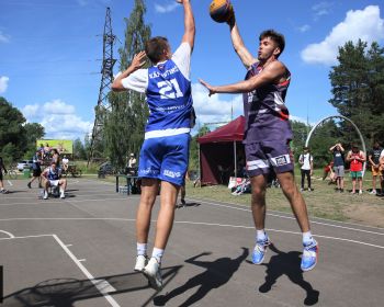 Latvijas 3x3 basketbola kausa Jēkabpils posms, 9.07.2022.