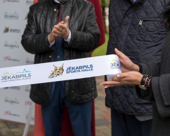 Jēkabpils sporta halles atklāšana, 15.10.2020.