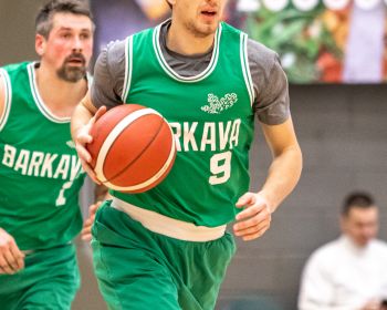 Jēkabpils novada atklātā čempionāta basketbolā pirmās spēles, 9.02.2025.