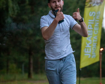 Saulgriežu skrējiens Jēkabpils Mežaparkā, 20.06.2025.