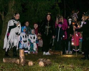 Brūnās dāmas mistērija Jēkabpils Mežaparkā, 31.10.2022.