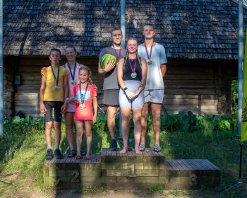 Tautas triatlona stafete 2024, 10.07.2024.