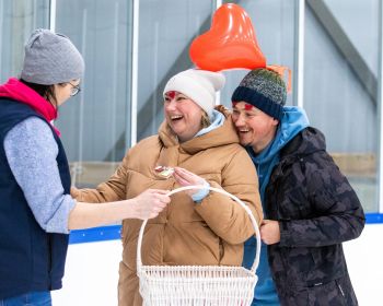 Valentīndienas randiņš slidotavā, 14.02.2022.