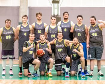 Jēkabpils novada atklātā čempionāta basketbolā pirmās spēles, 9.02.2025.