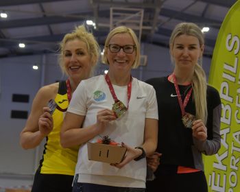 Jēkabpils novada atklātais vecmeistaru čempionāts vieglatlētikā telpās, 4.01.2025.