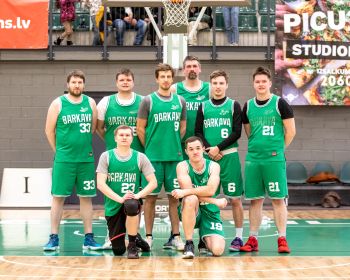 Jēkabpils novada atklātā čempionāta basketbolā pirmās spēles, 9.02.2025.