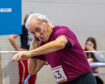 Jēkabpils novada atklātais vecmeistaru čempionāts vieglatlētikā telpās, 3.02.2024.