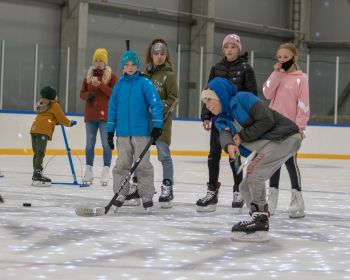 Slidošana Jēkabpils sporta hallē, 15.10.2020.