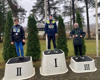 Skrējiens Latvijai pie vecās Sūnu skolas, 16.11.2024.