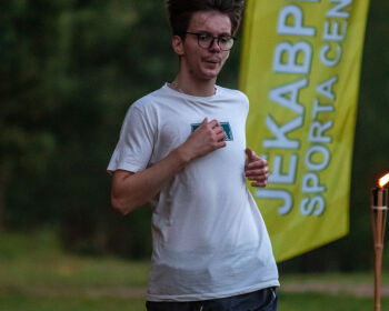 Saulgriežu skrējiens Jēkabpils Mežaparkā, 20.06.2025.