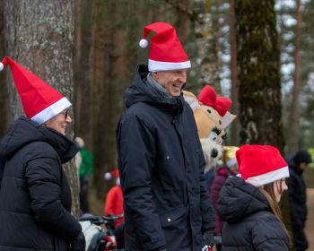 Vecgada skrējiens kopā ar Tomasu, 31.12.2023.