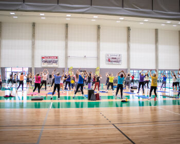 Fitnesa diena Jēkabpils Sporta hallē, 29.09.2025.