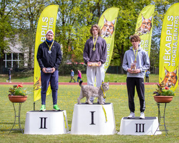 34. Jēkabpils novada atklātais čempionāts vieglatlētikā, 11.05.2025.
