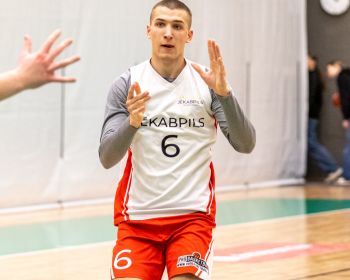 Jēkabpils novada atklātā čempionāta basketbolā pirmās spēles, 9.02.2025.