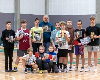 Jēkabpils novada individuālais turnīrs galda tenisā, 23.11.2024.
