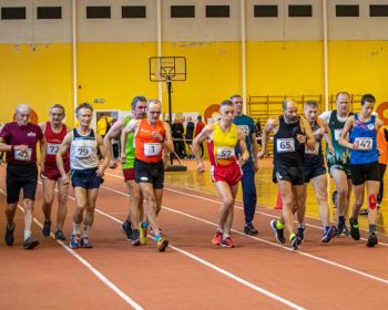 Jēkabpils novada atklātais vecmeistaru čempionāts vieglatlētikā telpās, 3.02.2024.