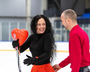 Valentīndienas randiņš slidotavā, 14.02.2022.