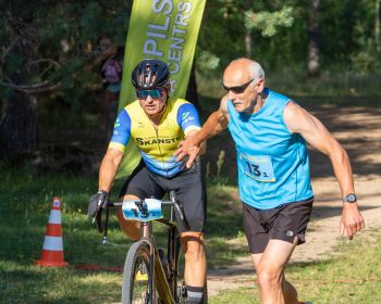 Tautas triatlona stafete 2024, 10.07.2024.