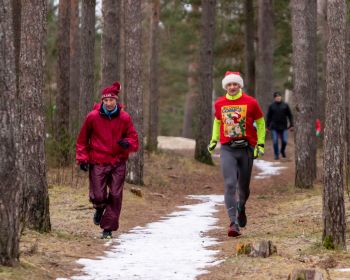 Vecgada skrējiens kopā ar Tomasu, 31.12.2023.