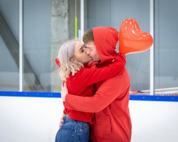 Valentīndienas randiņš slidotavā, 14.02.2022.