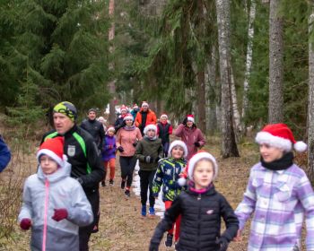 Vecgada skrējiens kopā ar Tomasu, 31.12.2023.