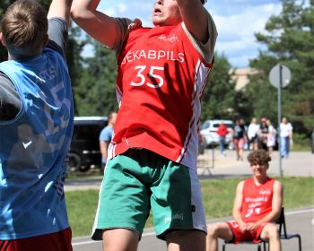 Latvijas 3x3 basketbola kausa Jēkabpils posms, 9.07.2022.