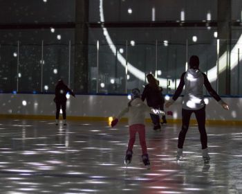 Slidošana Jēkabpils sporta hallē, 15.10.2020.