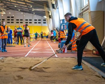 Jēkabpils novada atklātais vecmeistaru čempionāts vieglatlētikā telpās, 3.02.2024.