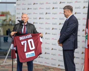 Jēkabpils sporta halles atklāšana, 15.10.2020.