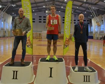 Jēkabpils novada atklātais vecmeistaru čempionāts vieglatlētikā telpās, 4.01.2025.