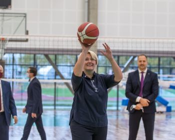 Jēkabpils sporta halles atklāšana, 15.10.2020.
