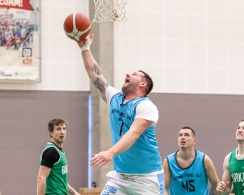 Jēkabpils novada atklātā čempionāta basketbolā pirmās spēles, 9.02.2025.