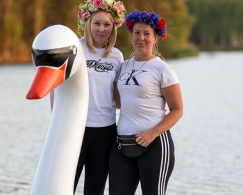 Saulgriežu skrējiens Jēkabpils Mežaparkā, 20.06.2025.