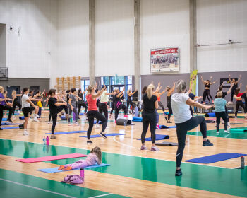 Fitnesa diena Jēkabpils Sporta hallē, 29.09.2025.