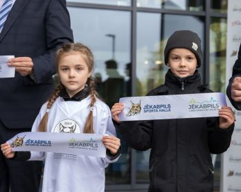Jēkabpils sporta halles atklāšana, 15.10.2020.