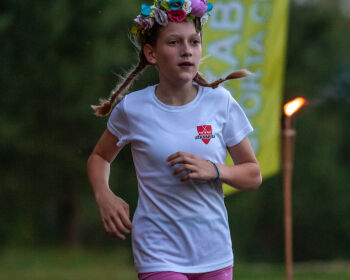 Saulgriežu skrējiens Jēkabpils Mežaparkā, 20.06.2025.