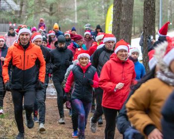 Vecgada skrējiens kopā ar Tomasu, 31.12.2023.
