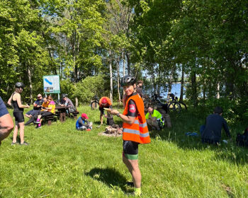 Velobrauciens apkārt Saukas ezeram, 23.05.2026.